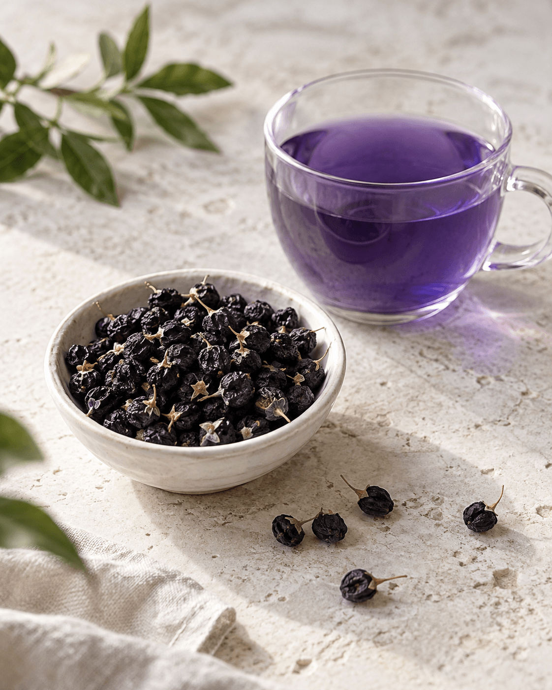 Black goji berries