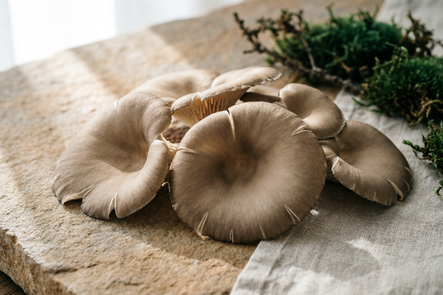 Dried Organic Oyster Mushroom primary export catalog image