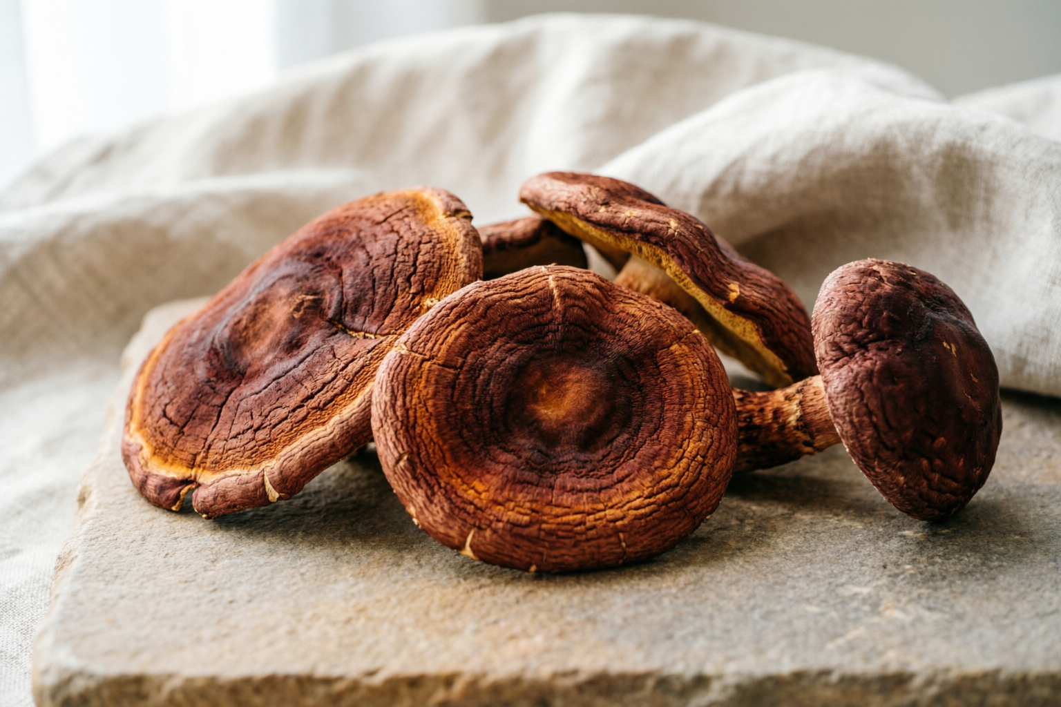 Dried Organic Red Pine Mushroom primary export catalog image