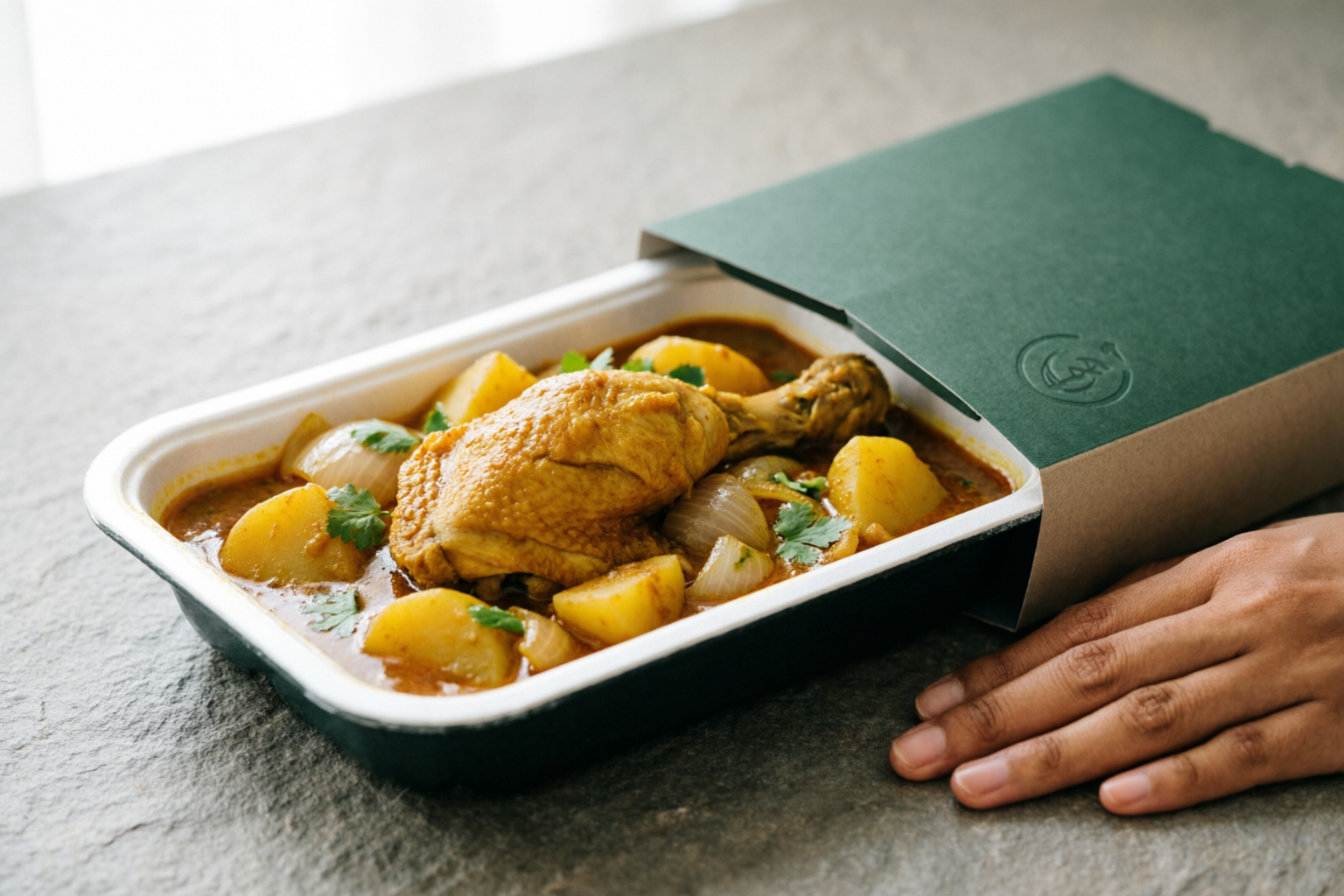 Halal Curry Chicken Ready Meal supporting detail image
