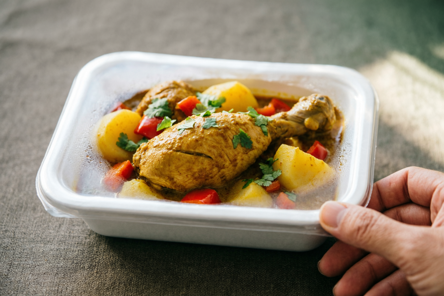 Halal Curry Chicken Ready Meal primary export catalog image