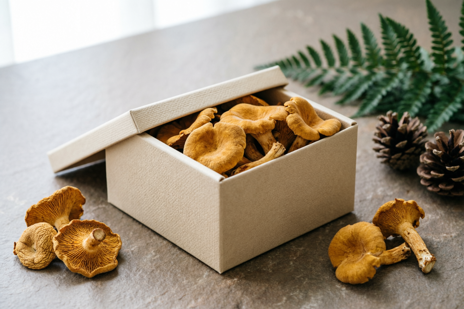 Organic Elm Yellow Retail Box primary export catalog image