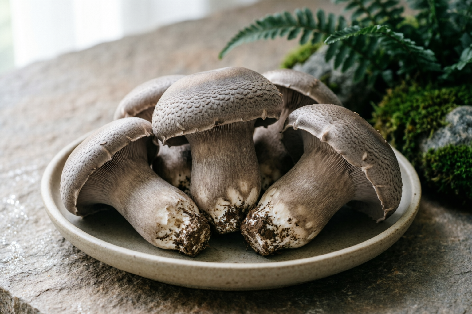 Organic Grey Tiger Paw Mushroom primary export catalog image