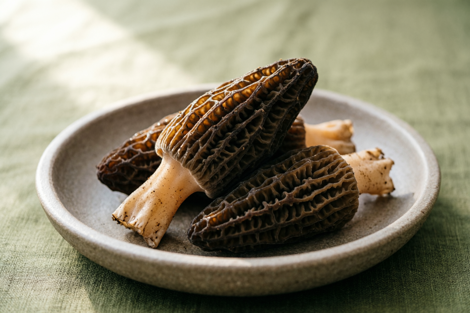 Organic Morel Mushroom primary export catalog image