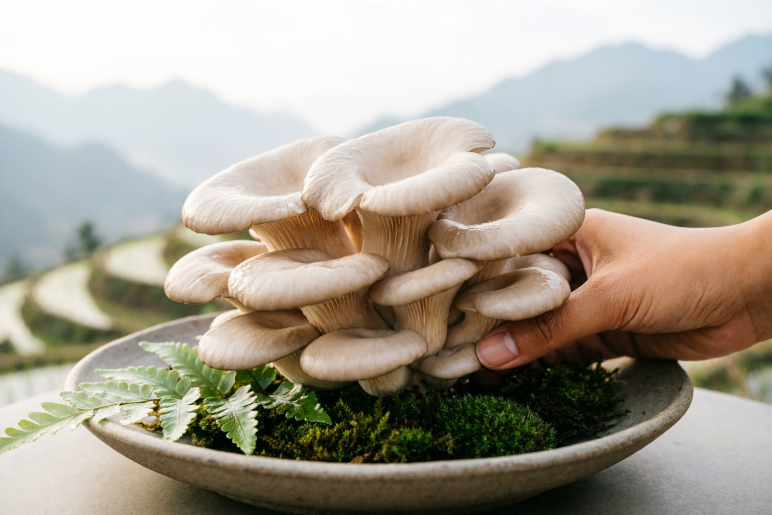 Organic Oyster Mushroom primary export catalog image