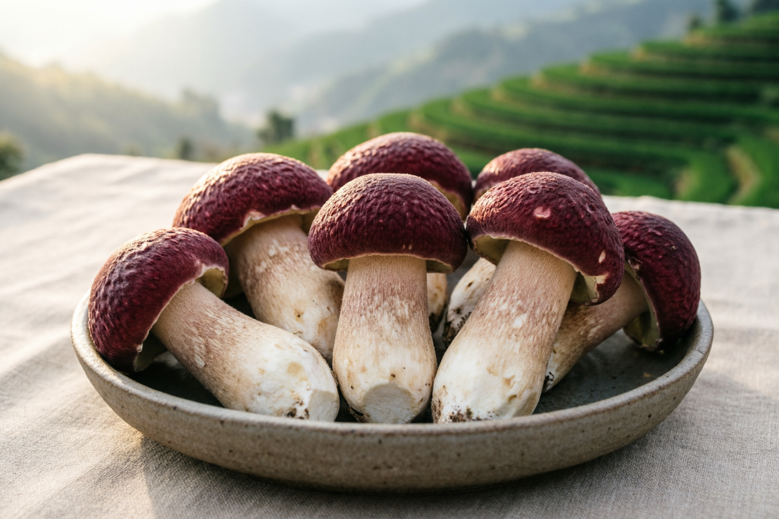 Organic Red Pine Mushroom primary export catalog image