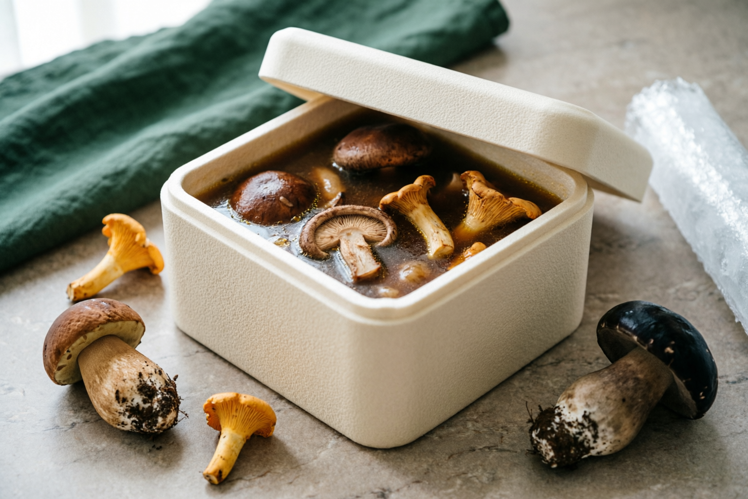Organic Seasonal Fresh Mushroom Soup Pack primary export catalog image